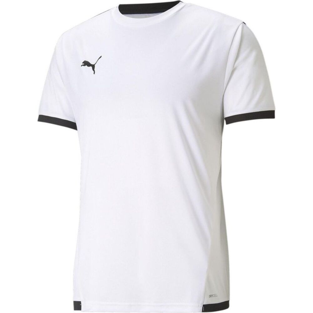 Puma Mens TeamLIGA Football Jersey / White/Black